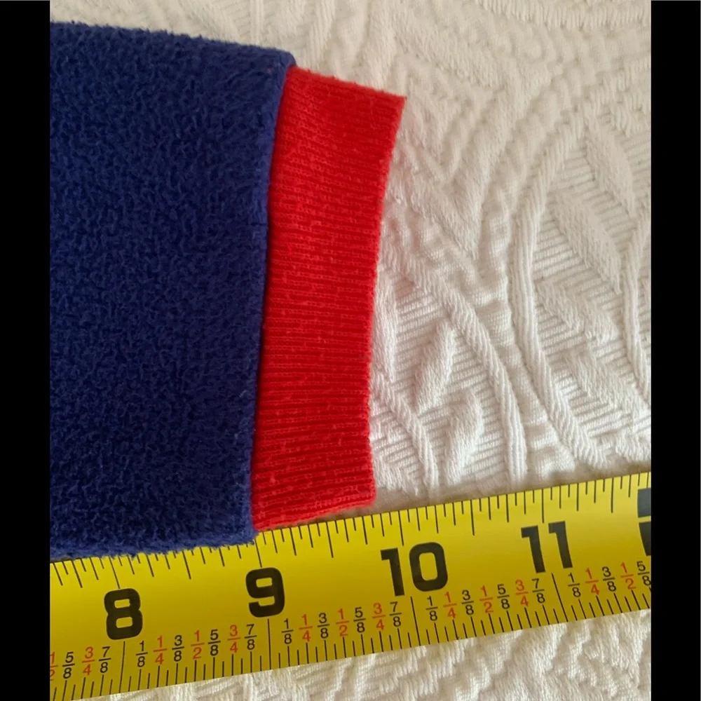 VTG Little Me Truck Pajamas Boys 3 Red Blue Fleece Set Top Pants Long Sleeve